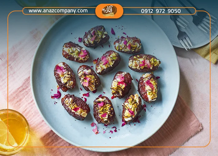 ارزش غذایی ترکیب خرما، ارده و مغزیجات