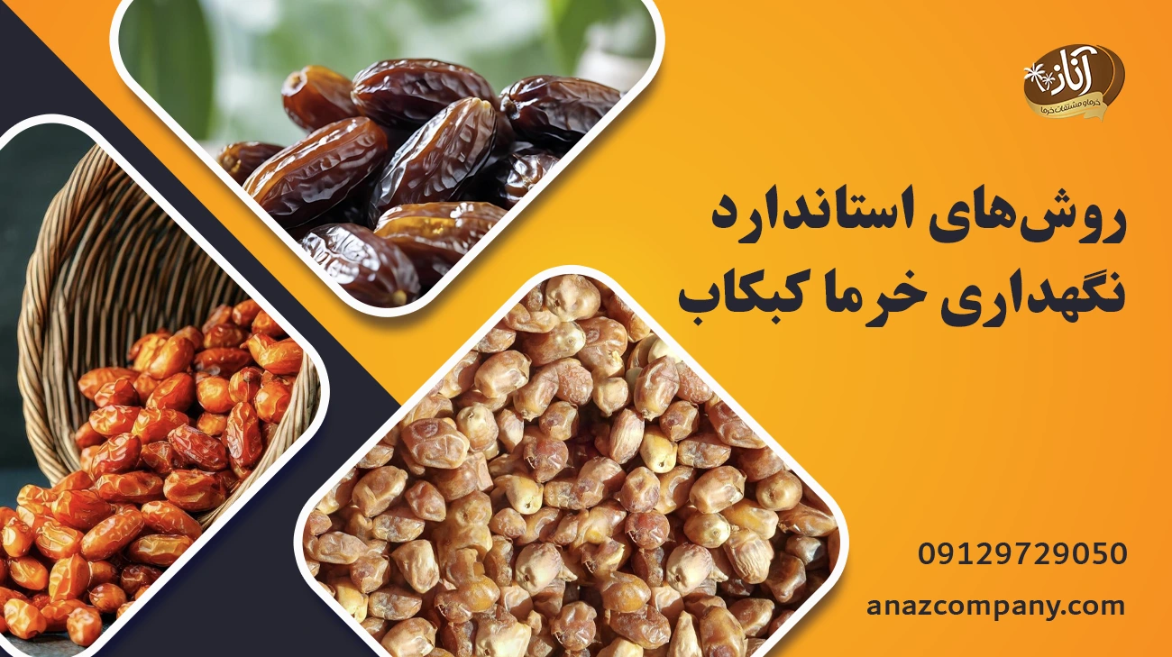 روشهای استاندارد نگهداری خرما کبکاب